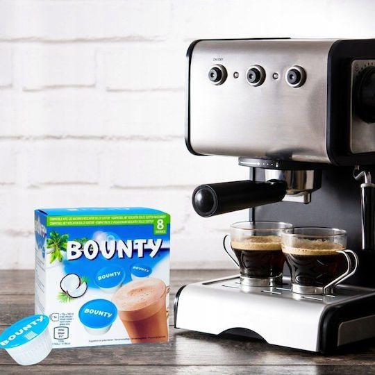 Bounty Kapseln Kompatibel mit Maschine Dolce Gusto 8Mützen