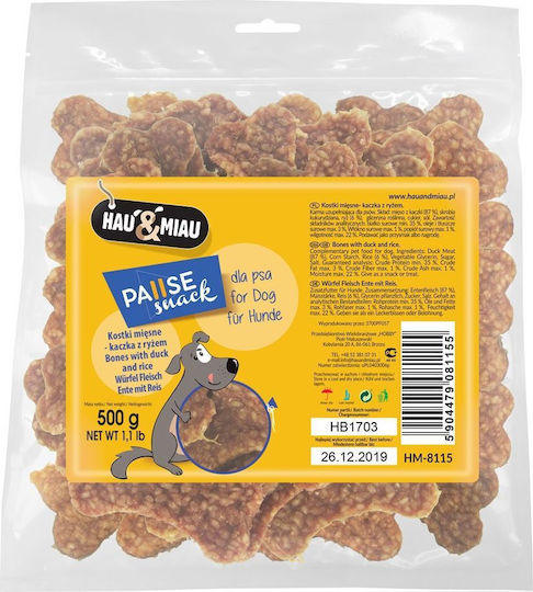 Hau&miau Hau&miau Hm-8115 Meat Cube Duck Rice 500 G
