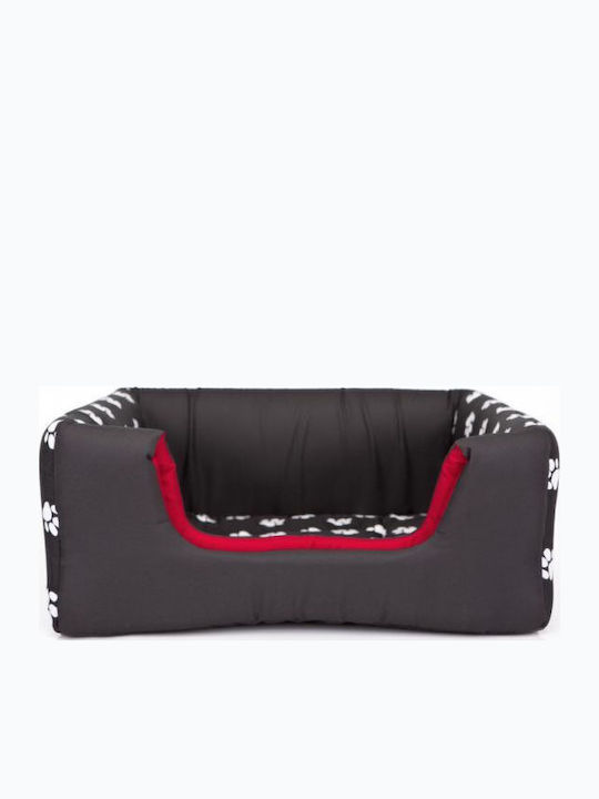 Hobbydog Hundebett Häuser Schwarz