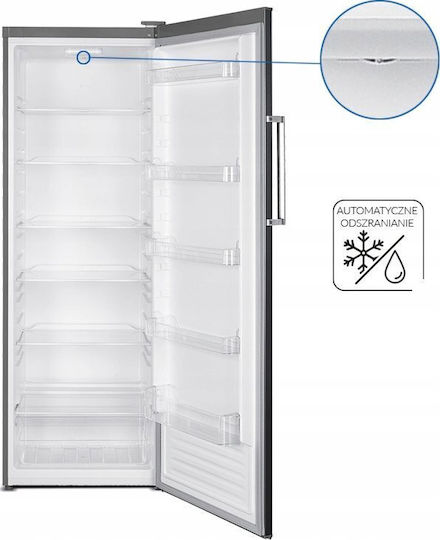 MPM Ψυγείο Συντήρησης 331lt Υ170xΠ60xΒ60εκ. Inox MPM-335-CJ-31
