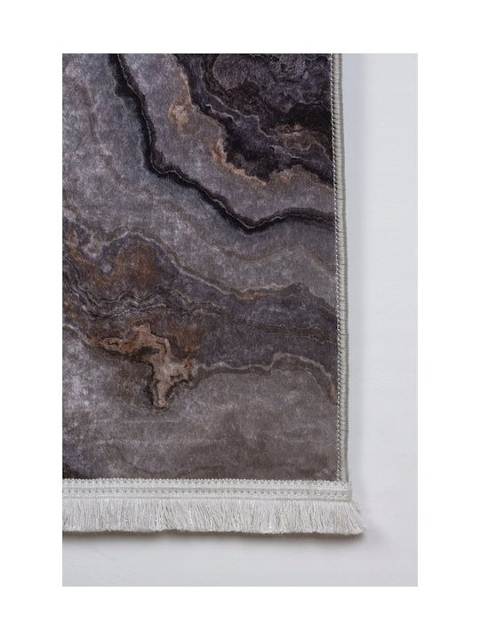 Splendid Anti-slip Rug Rectangular Grey