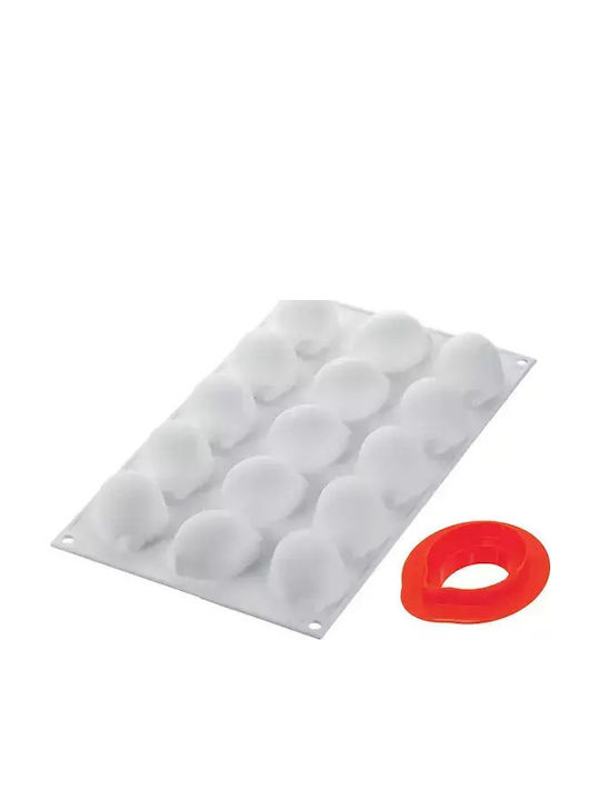 Silikomart Limone Formă de Patiserie din Silicon 3x3x2.7buc 1buc