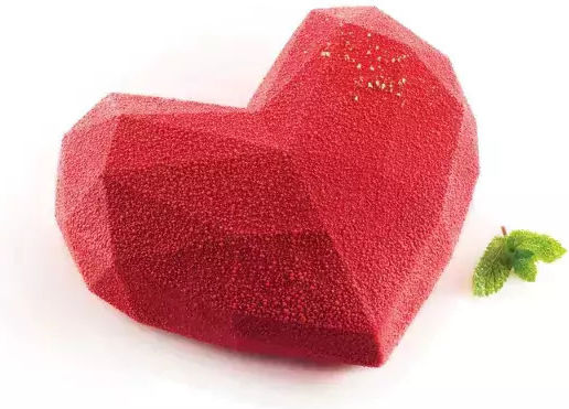 Silikomart Amore Backform Silikon 15x13.5x5.5cm 1cm