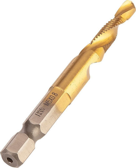 Neo Tools Τρυπάνι HSS Τιτανίου με Εξάγωνο Στέλεχος για Μέταλλο