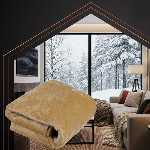 Κουβέρτα Μονή 160x90εκ. Beige ZY12623QWS26