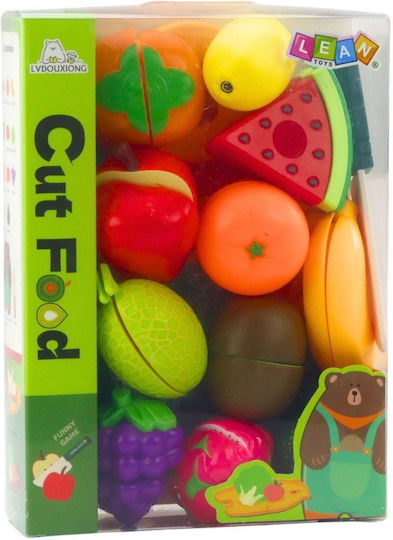 Lean Toys Παιχνίδι Φρούτα & Λαχανικά για 3+ Ετών