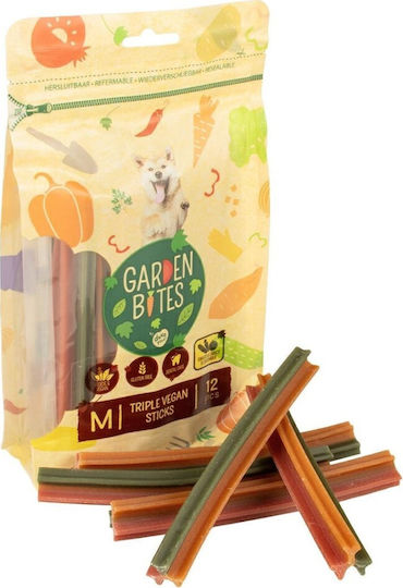Duvo+ Garden Bites Vegan Triple Sticks Medium Breeds 15cm 36 Pieces