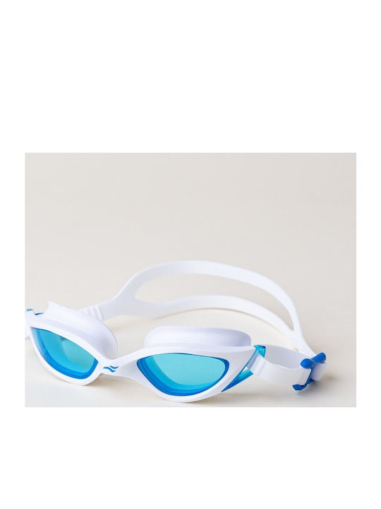 Aquaspeed Swimming Goggles Adults with Anti-fog Lenses White