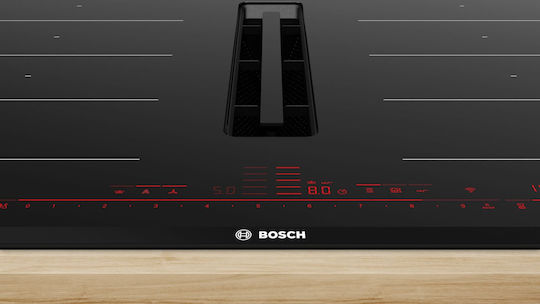 Bosch Serie 8 Induktionskochfeld Autonom mit Dunstabzugshaube 81.6x52.7εκ.