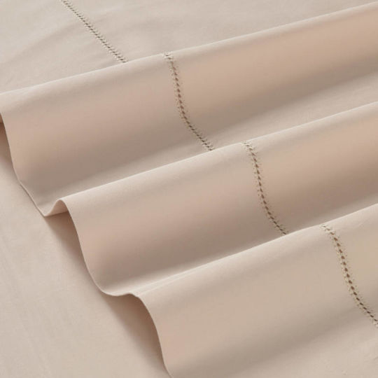 Liolios Home Sheet Sets Queen 245x270cm. Monaco Lt Pudra 4pcs