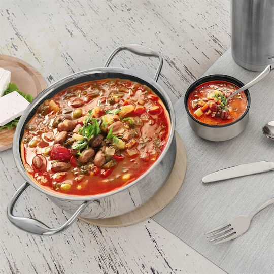 Orion Cookcell Βαθιά Ανοξείδωτη Κατσαρόλα 4.8lt / 24cm