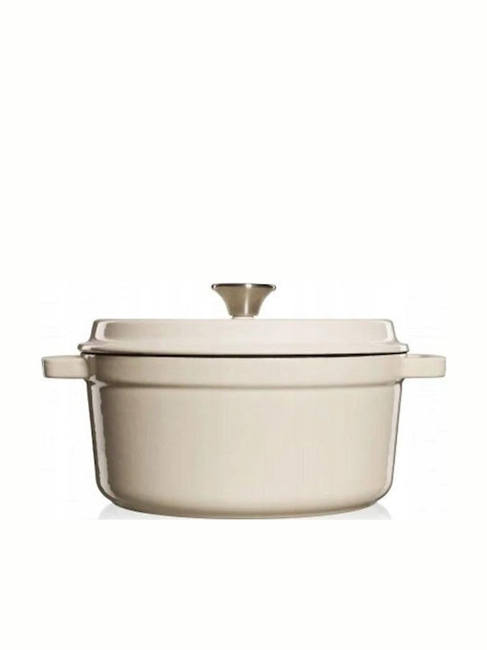 Deep Cast Iron Pot 3.5L
