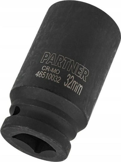Partner Pneumatic Socket with Frame Host 3/4" Diameter 3/4" / 32