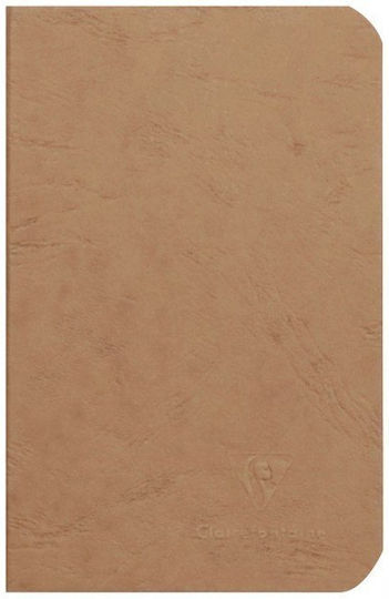 Clairefontaine Notebook with Blank Pages Brown