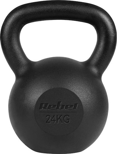 24kg Cast Iron Kettlebell Rebel Active