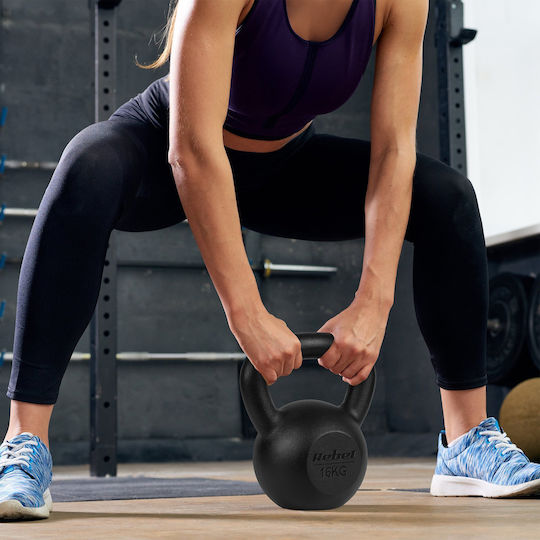 30kg Cast Iron Kettlebell Rebel Active