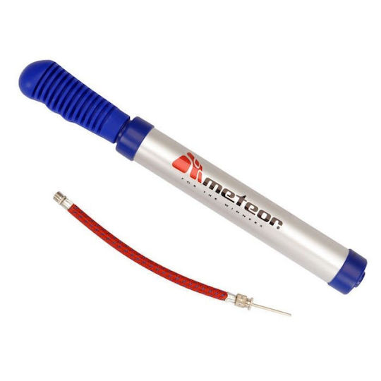 Meteor Pump Hand Ball Pump Silver