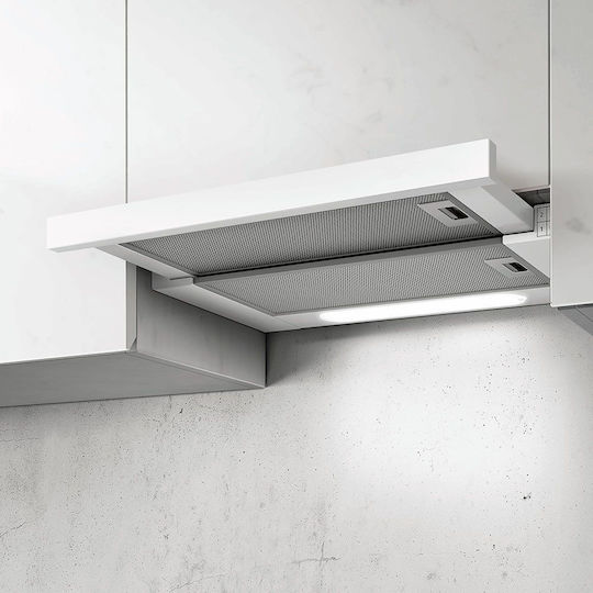 Elica Elite 14 Lux WH/A/50 Sliding Vent Hood 50cm Inox