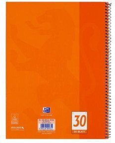 Oxford Notebook 80 Sheets with Blank Pages