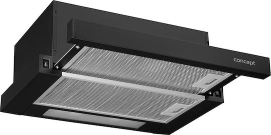 Concept Kamin-Dunstabzug 50cm Schwarz