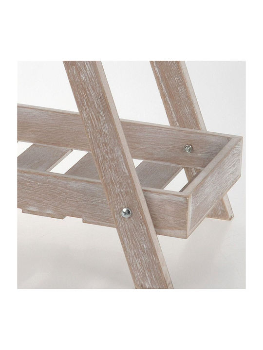 Plastic Grey Outdoor Shelving Unit 60x60x70cm
