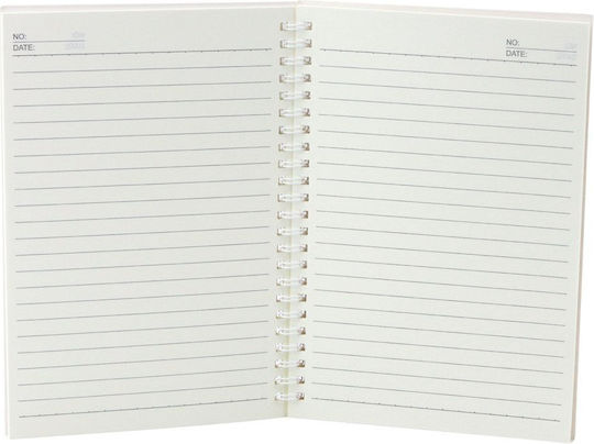 Lean Toys Notebook 60 Sheets A5 Ruled Turquoise