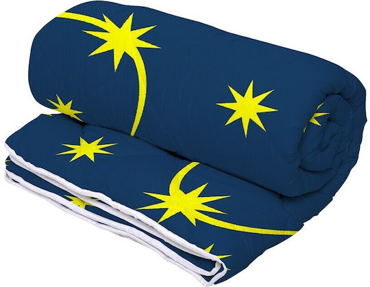 Alcam Πάπλωμα Διπλό με Γέμιση Microfiber 200x220εκ. 250 250 GSM