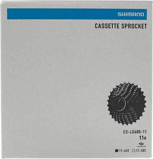 Shimano Cs-lg400-11 Κασέτα Ποδηλάτου MTB 11 Ταχυτήτων