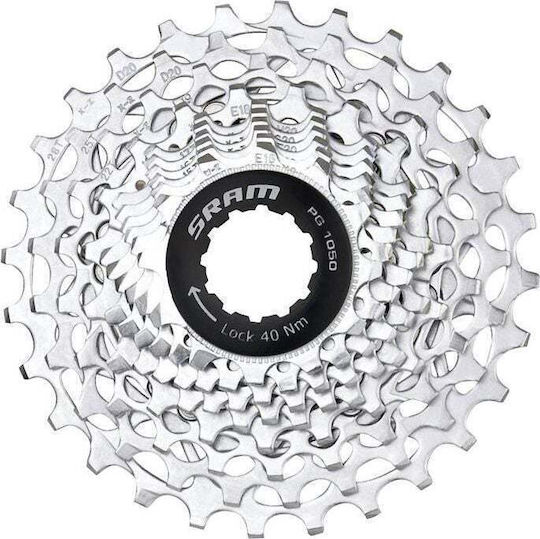 Sram PG-1050 Касета за Велосипеди 10 Скорости с 11-28 Зъби