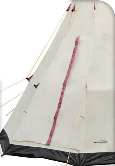 Redcliffs Σκηνή Camping Teepee Μπεζ 3 Εποχών 250x250x240εκ.