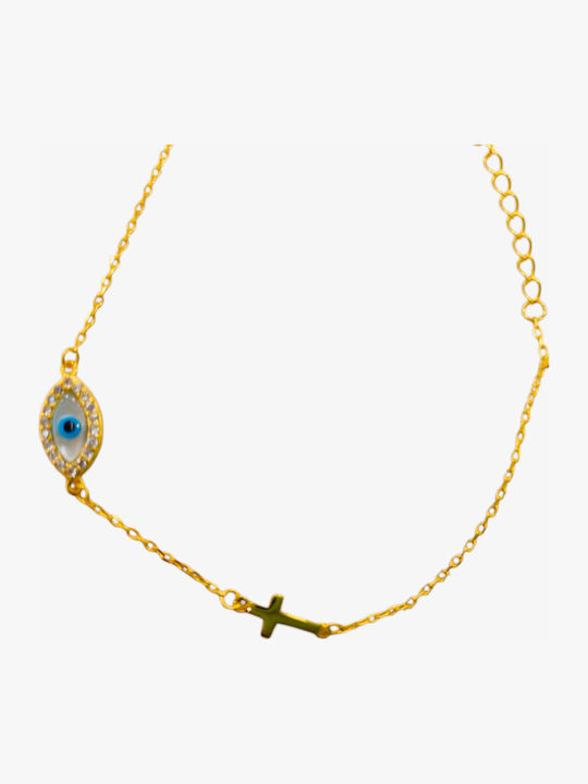 Women's Silver Gold Plated Bracelet