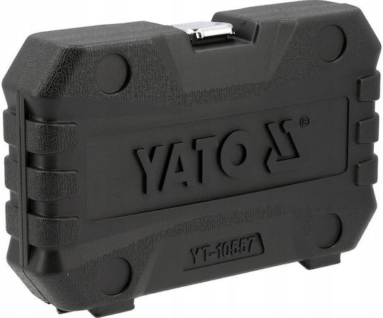 Yato Long Pneumatic Socket with 1/2" Frame Host Diameter 10mm