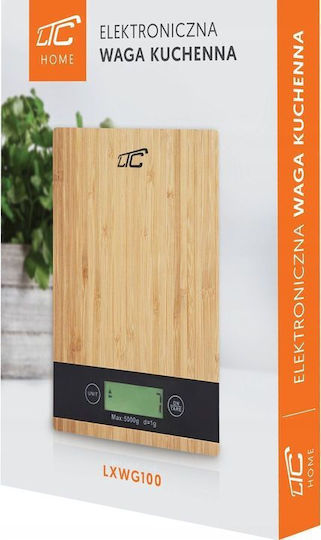 LTC Audio Digital Kitchen Scale Up To 5kg Brown