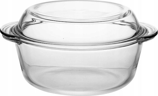 Termisil Rundes Hitzebeständiges Kochgeschirr Glas 2000ml