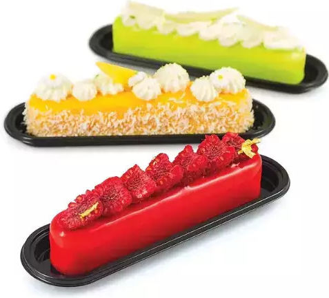 Silikomart Oblong Accesorii de Patiserie Plastic 10.2x4.2cm 100pcs