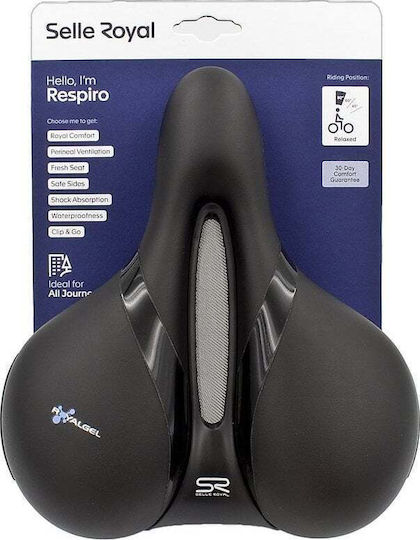 Selle Royal Black Bicycle Saddle City