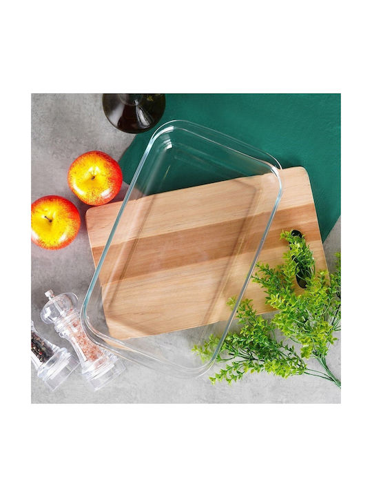 Vilde Rechteckig Feuerfestes Geschirr Glas 2200ml 1Stück