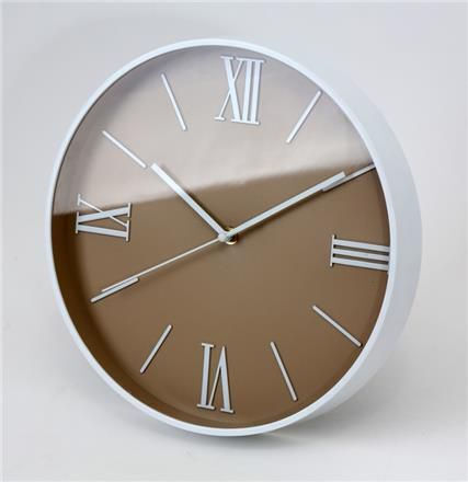 Platinet July Wanduhr Braun