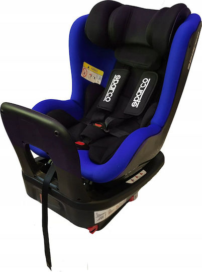 Sparco Baby Car Seat with Isofix Black / Blue 0-18 kg