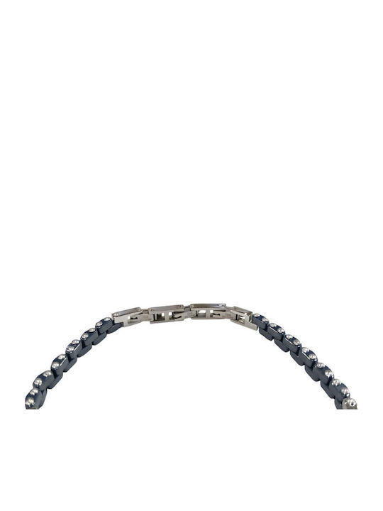 Visetti Ανδρικό Βραχιόλι από Ατσάλι 23cm