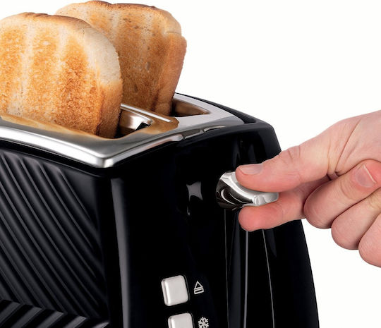 Russell Hobbs Toaster 2 Schlitze 850W Schwarz