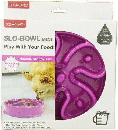 Outward Hound Fun Feeder Mini Bol Violet