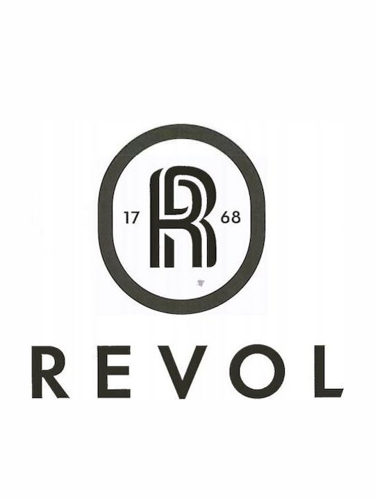 Revol Твърда Плитка Червена Чиния 23.5см