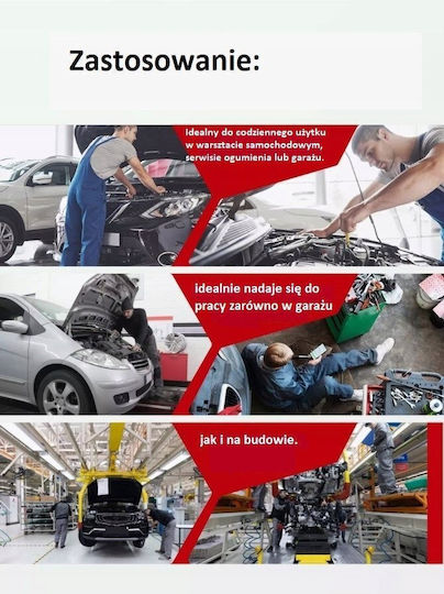 Rockforce Καρυδάκια Αέρος με Καρέ Υποδοχής 1/2" Σετ 3τμχ