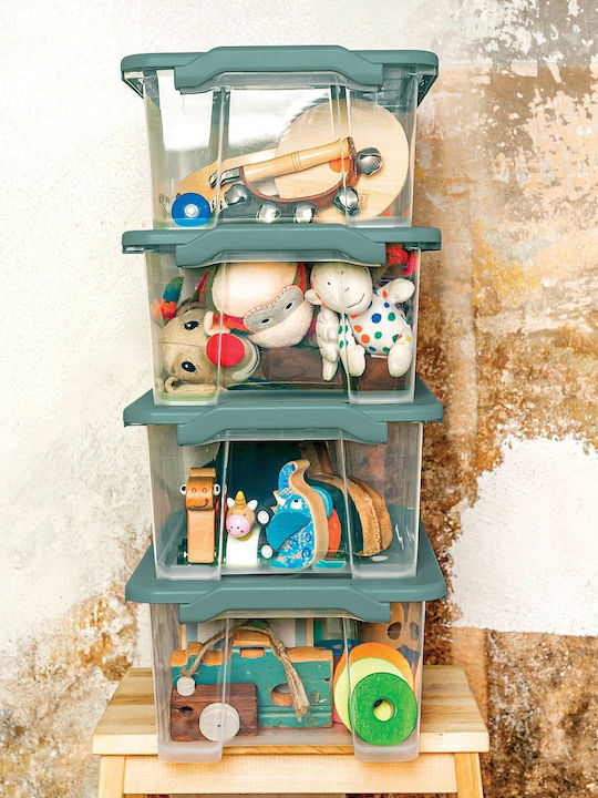 Rotho Babydesign Kunststoff Aufbewahrungsbox mit Deckel 11lt