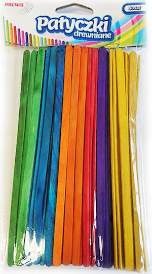 Brewis Creative Colored Craft Chopsticks 17.8cm 80 Pieces