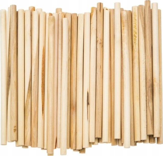 Teka Δημιουργικά Στρογγυλά Ραβδιά 6mmx13,5cm 50τμχ