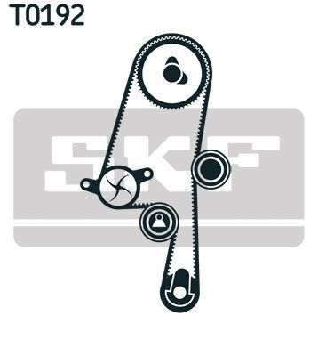 Skf Vkmc 06220 Set Curea De Distribuție Cu Pompă De Apă