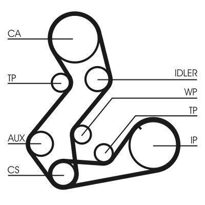 Continental Ctam Ct901 Zahnriemen Set