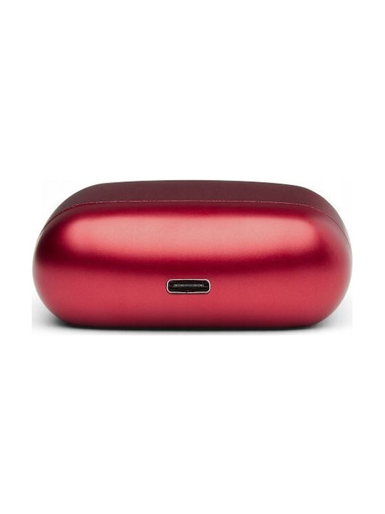 Lexon Tischuhr mit Wecker Rot 94444DR